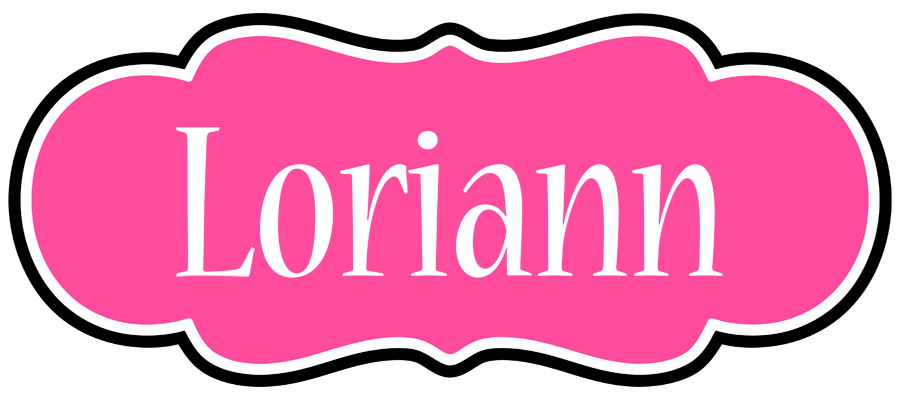 Loriann invitation logo