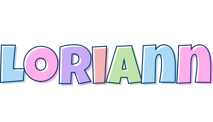 Loriann pastel logo
