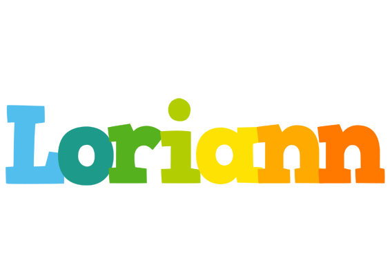 Loriann rainbows logo
