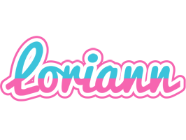 Loriann woman logo