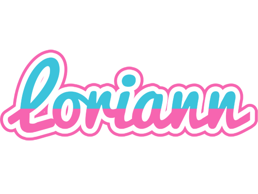 Loriann woman logo