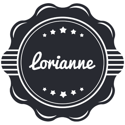 Lorianne badge logo