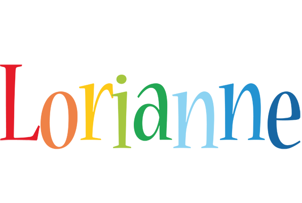 Lorianne birthday logo