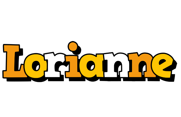 Lorianne cartoon logo