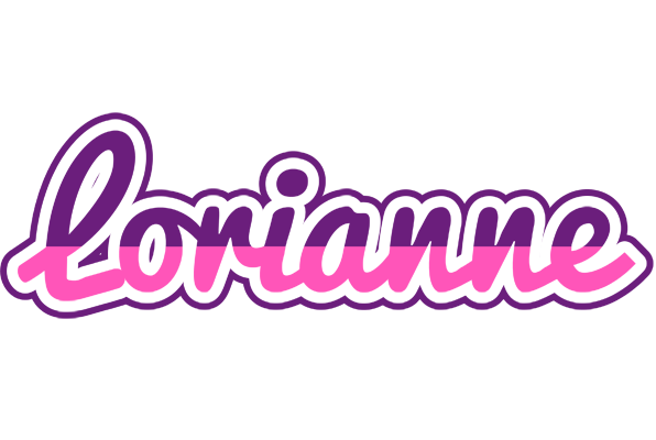 Lorianne cheerful logo