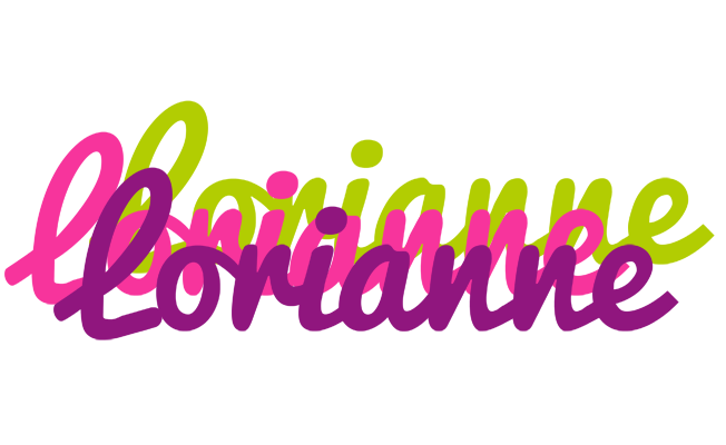 Lorianne flowers logo