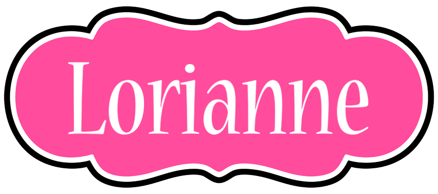 Lorianne invitation logo