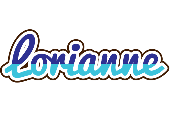 Lorianne raining logo