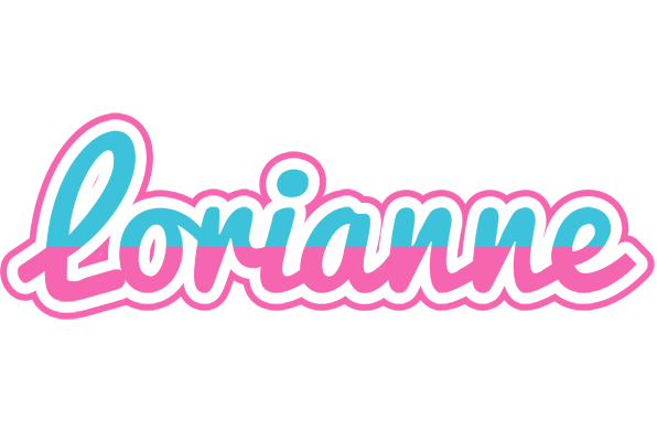 Lorianne woman logo