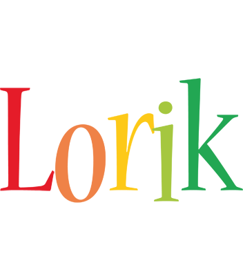Lorik birthday logo