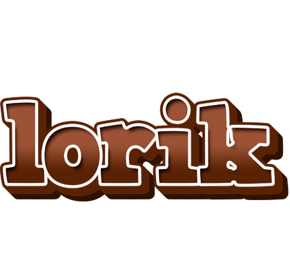 Lorik brownie logo