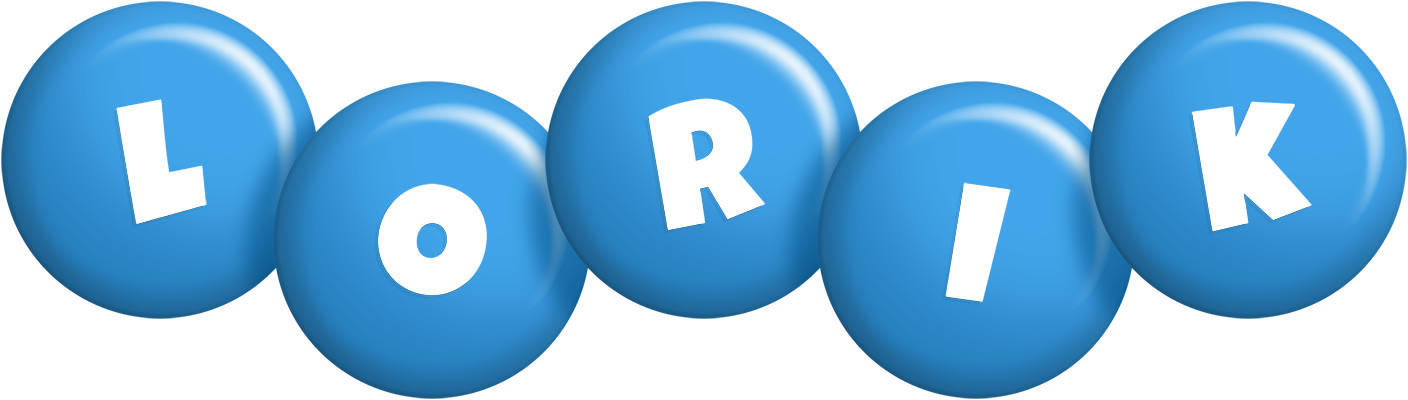 Lorik candy-blue logo