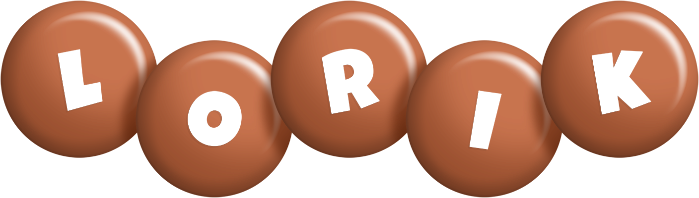 Lorik candy-brown logo