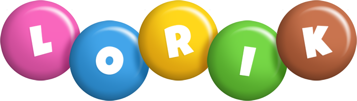 Lorik candy logo