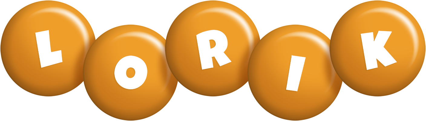 Lorik candy-orange logo