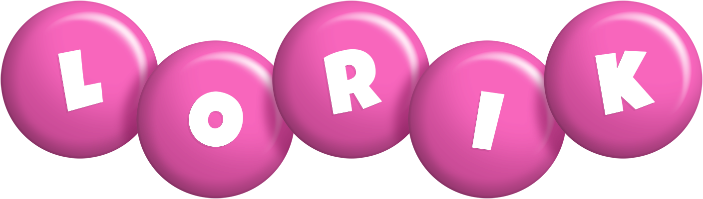 Lorik candy-pink logo