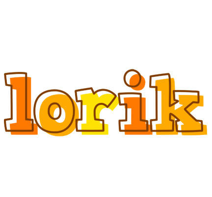 Lorik desert logo