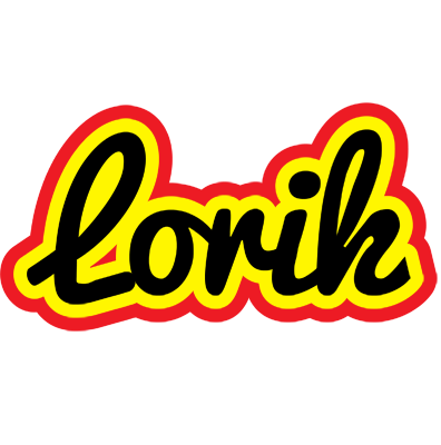 Lorik flaming logo