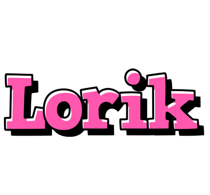 Lorik girlish logo