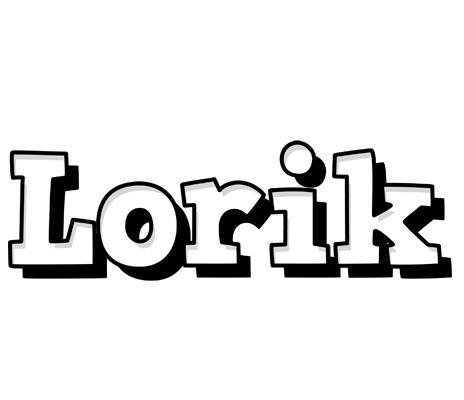Lorik snowing logo