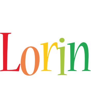 Lorin birthday logo