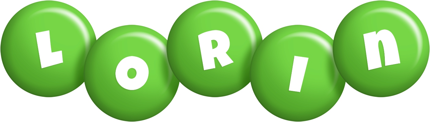 Lorin candy-green logo