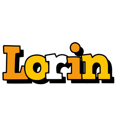 Lorin cartoon logo