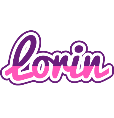 Lorin cheerful logo