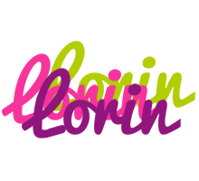 Lorin flowers logo