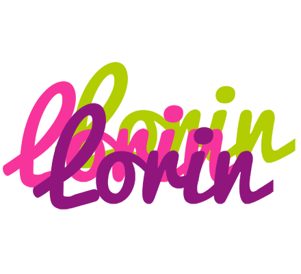 Lorin flowers logo