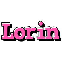 Lorin girlish logo