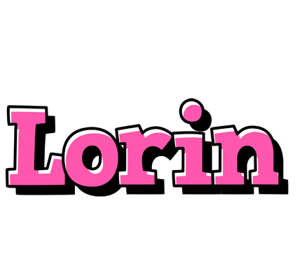 Lorin girlish logo