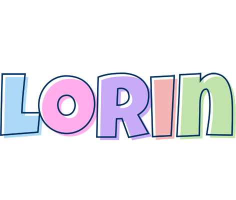 Lorin pastel logo