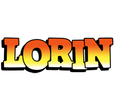 Lorin sunset logo