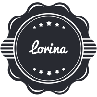Lorina badge logo
