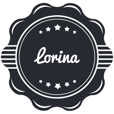 Lorina badge logo