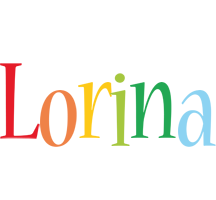 Lorina birthday logo