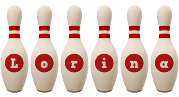 Lorina bowling-pin logo