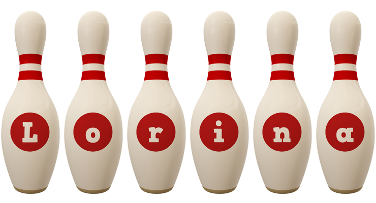 Lorina bowling-pin logo