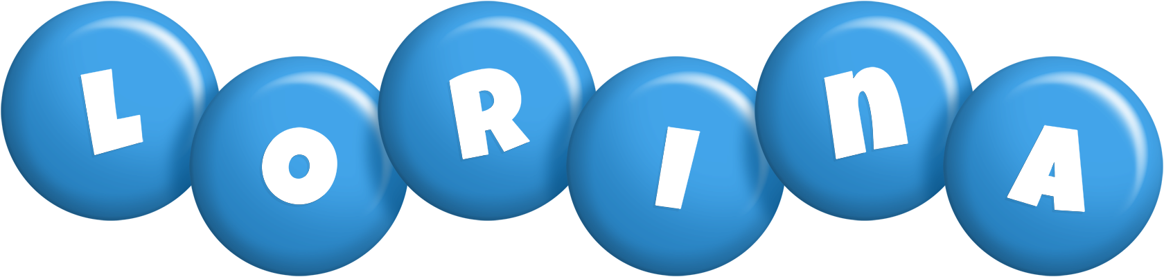 Lorina candy-blue logo