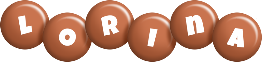 Lorina candy-brown logo
