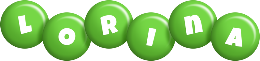 Lorina candy-green logo