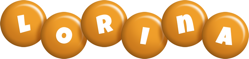 Lorina candy-orange logo
