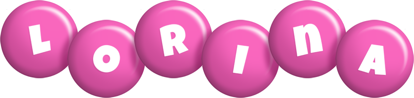 Lorina candy-pink logo