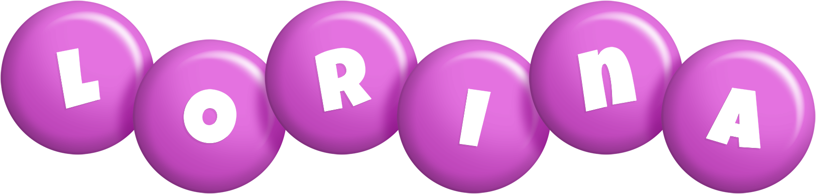 Lorina candy-purple logo