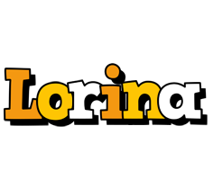 Lorina cartoon logo