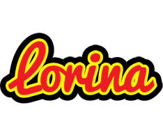 Lorina fireman logo
