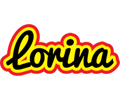 Lorina flaming logo
