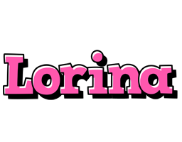 Lorina girlish logo
