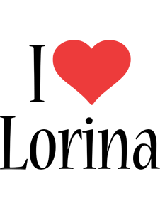 Lorina i-love logo